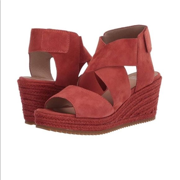 Eileen Fisher Shoes - NIB Eileen Fisher Willow-3 Wedge Sandals Size 9.5